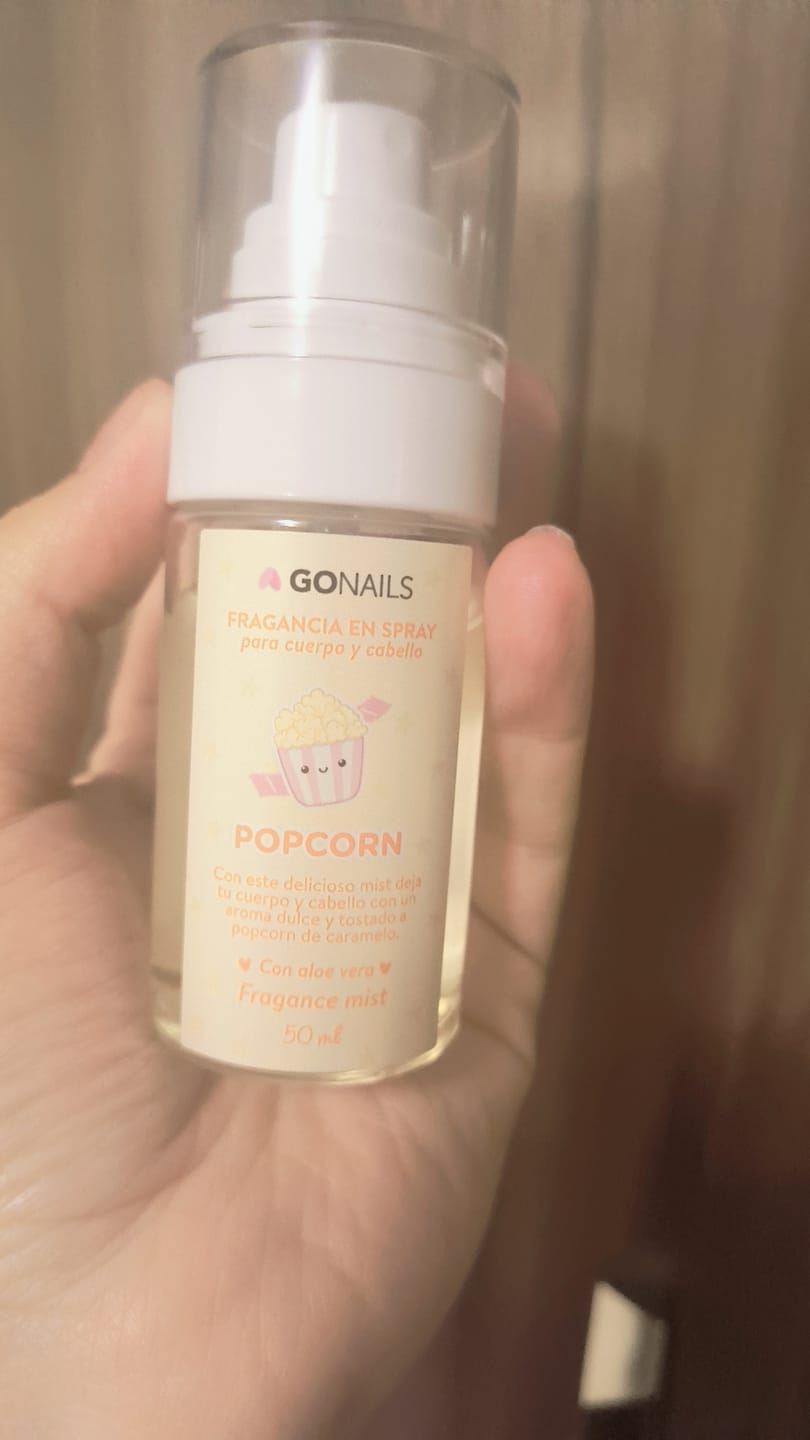 Customer photo review of Fragancia Corporal - Popcorn