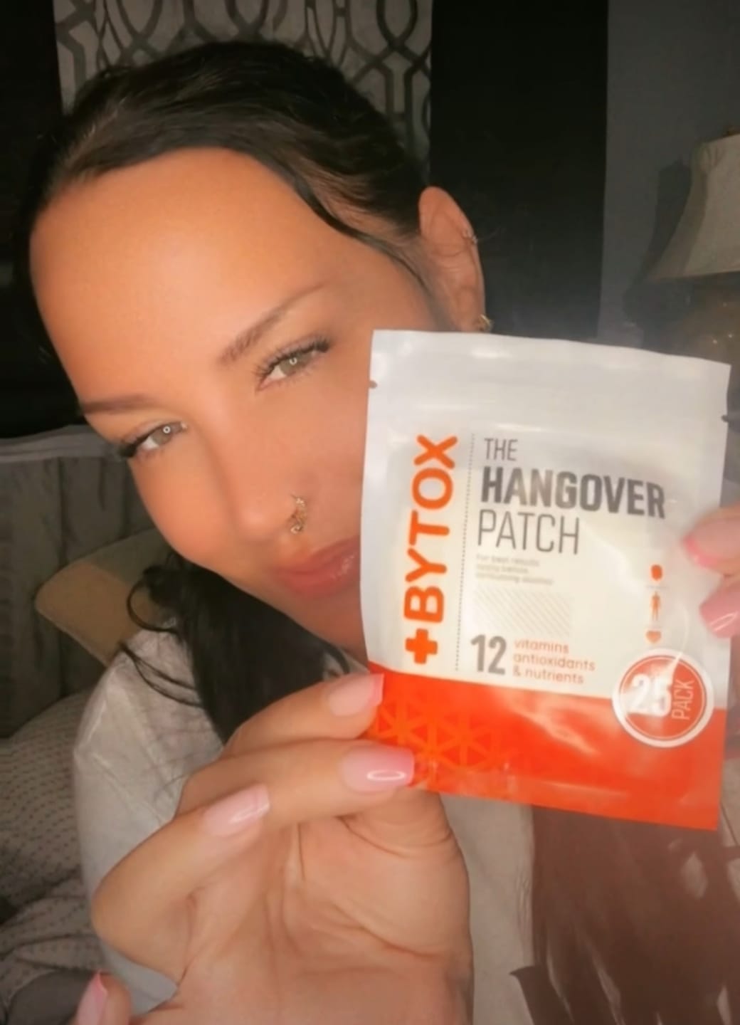 Customer photo review of BYTOX Hangover Patch