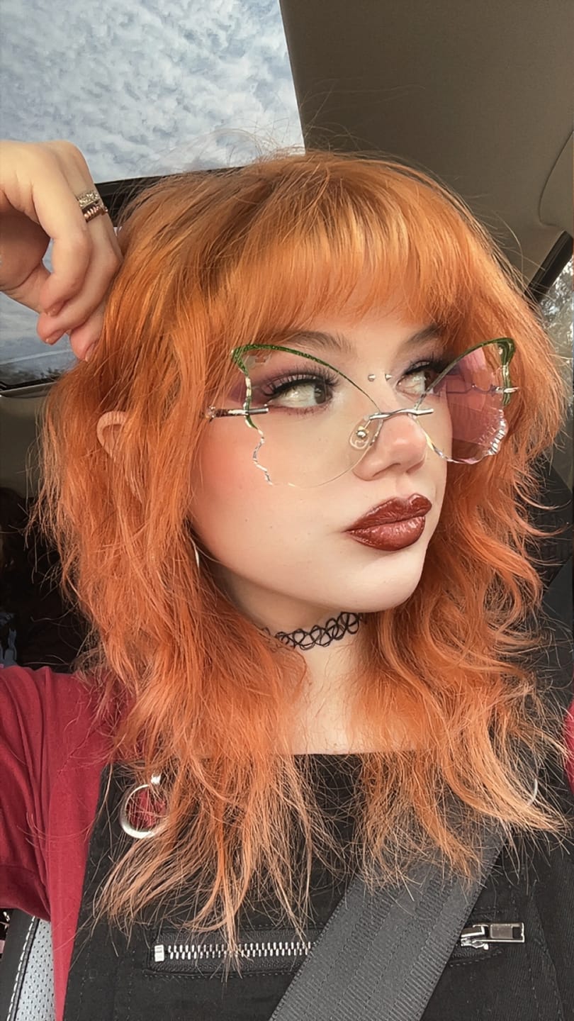 Customer photo review of Alissa Eyeglasses