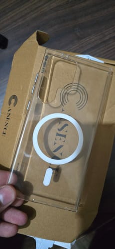 Customer photo review of Anti Yellow Magsafe Clear Case Samsung - Galaxy S24 Ultra