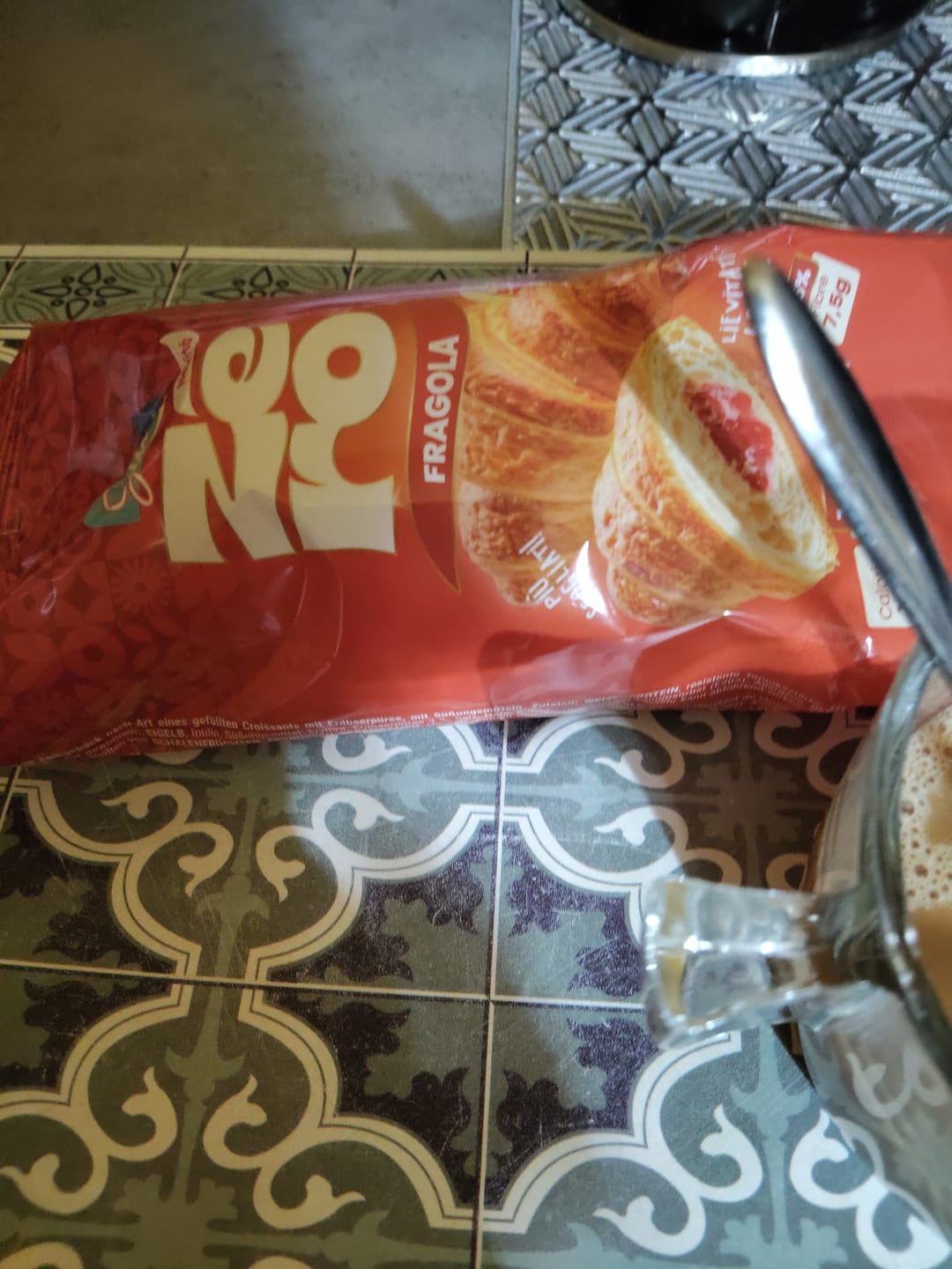 Customer photo review of 15 Cornetti proteici ripieni di purea alla fragola