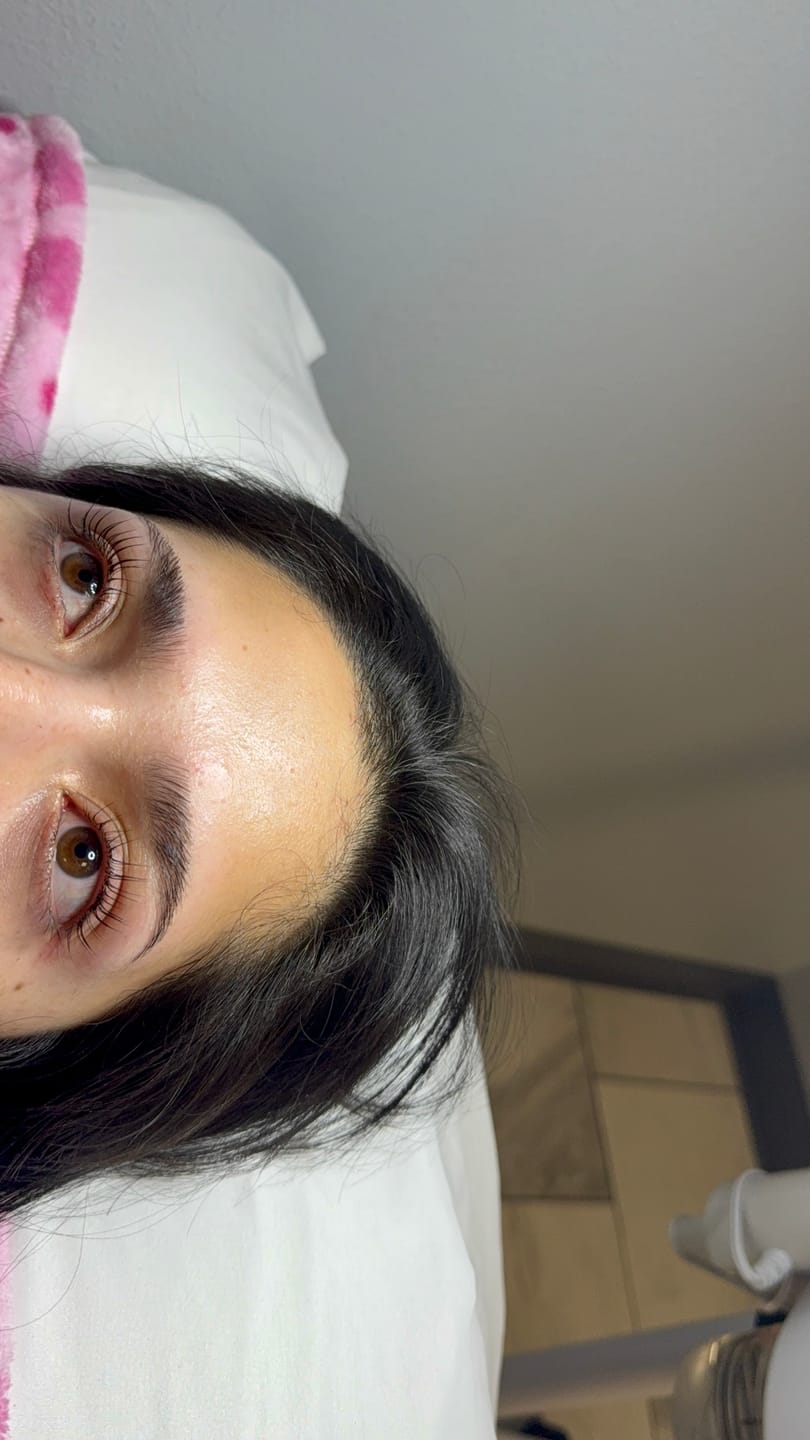 Customer photo review of BOO- Pure Care Lash & Brow Lift Pack