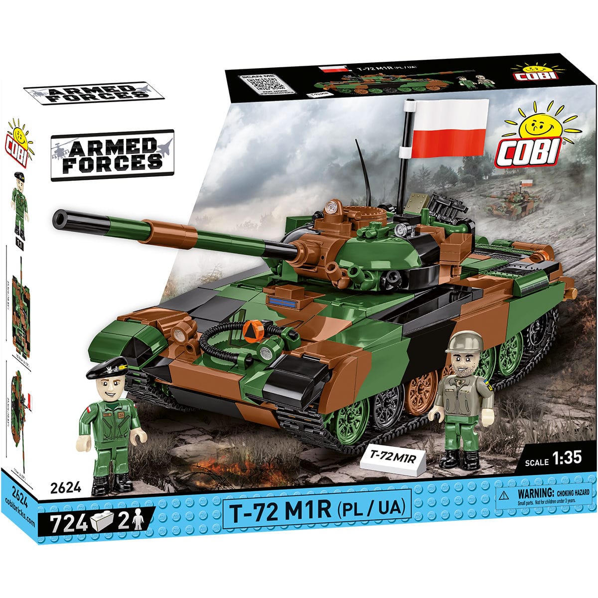 Customer photo review of COBI T-72 M1R (PL/UA) Tank : Set #2624