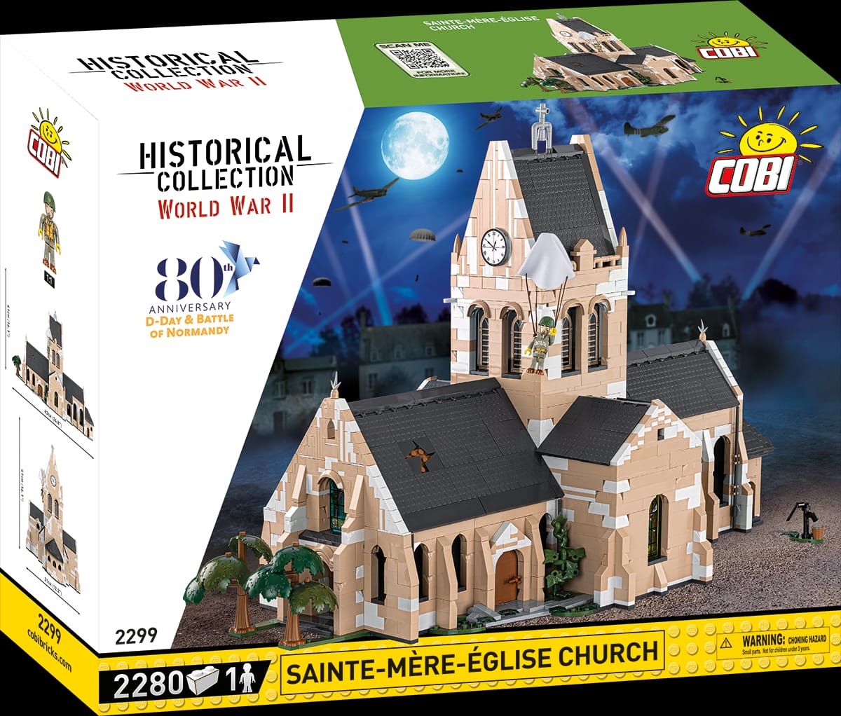 Customer photo review of COBI Sainte-Mere-Eglise Church: Set #2299