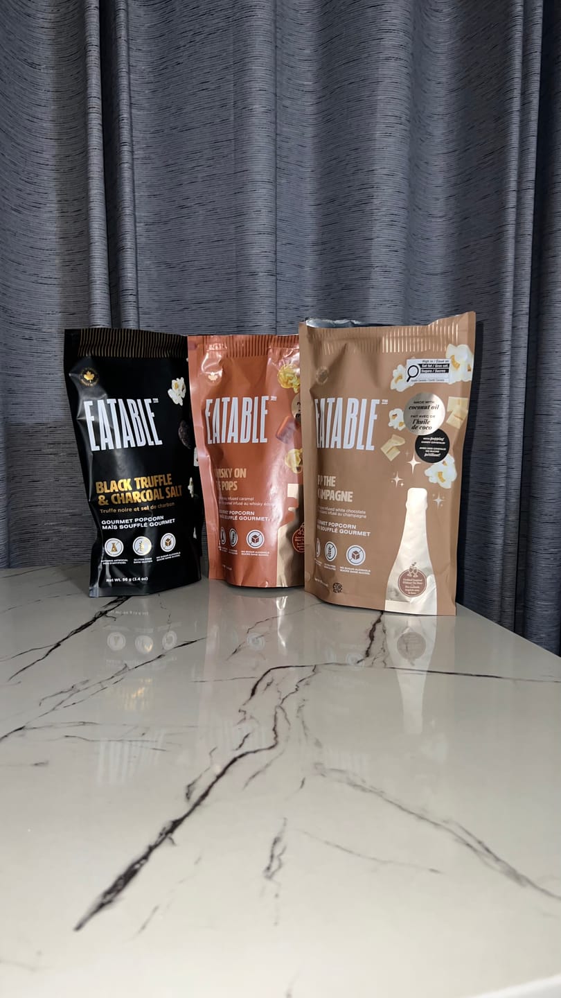 Customer photo review of Pop the Champagne (125g) - White Chocolate "Popping" Kettle Corn