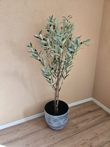 Customer photo review of Kunst Olijfboom 150cm