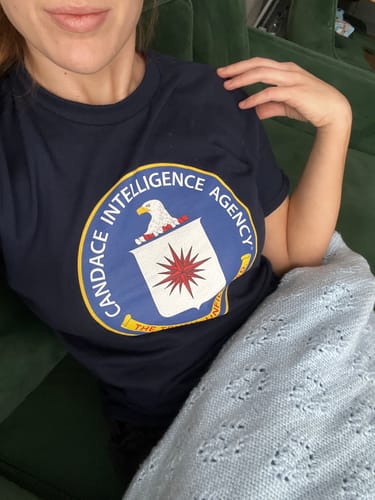 Customer photo review of CIA T-Shirt