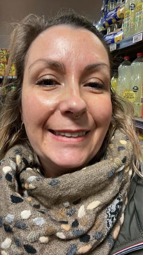 Customer photo review of Faux piercing Farah