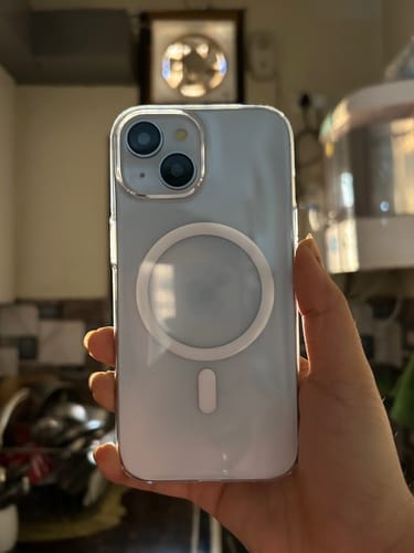 Customer photo review of Anti-Yellow Clear Case - Redmi Note 13 5G