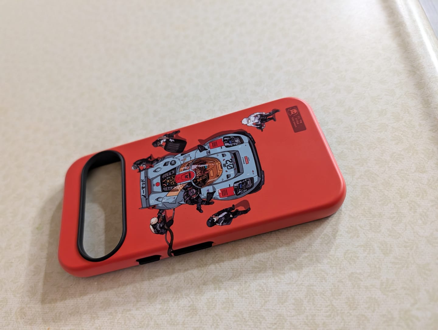 Customer photo review of Grand Prix Pixel Case
