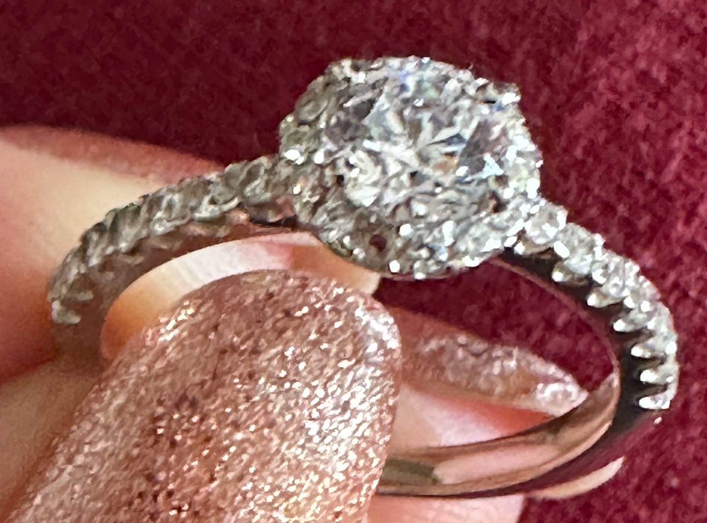 Customer photo review of Promise of Love 925 Silver Ring