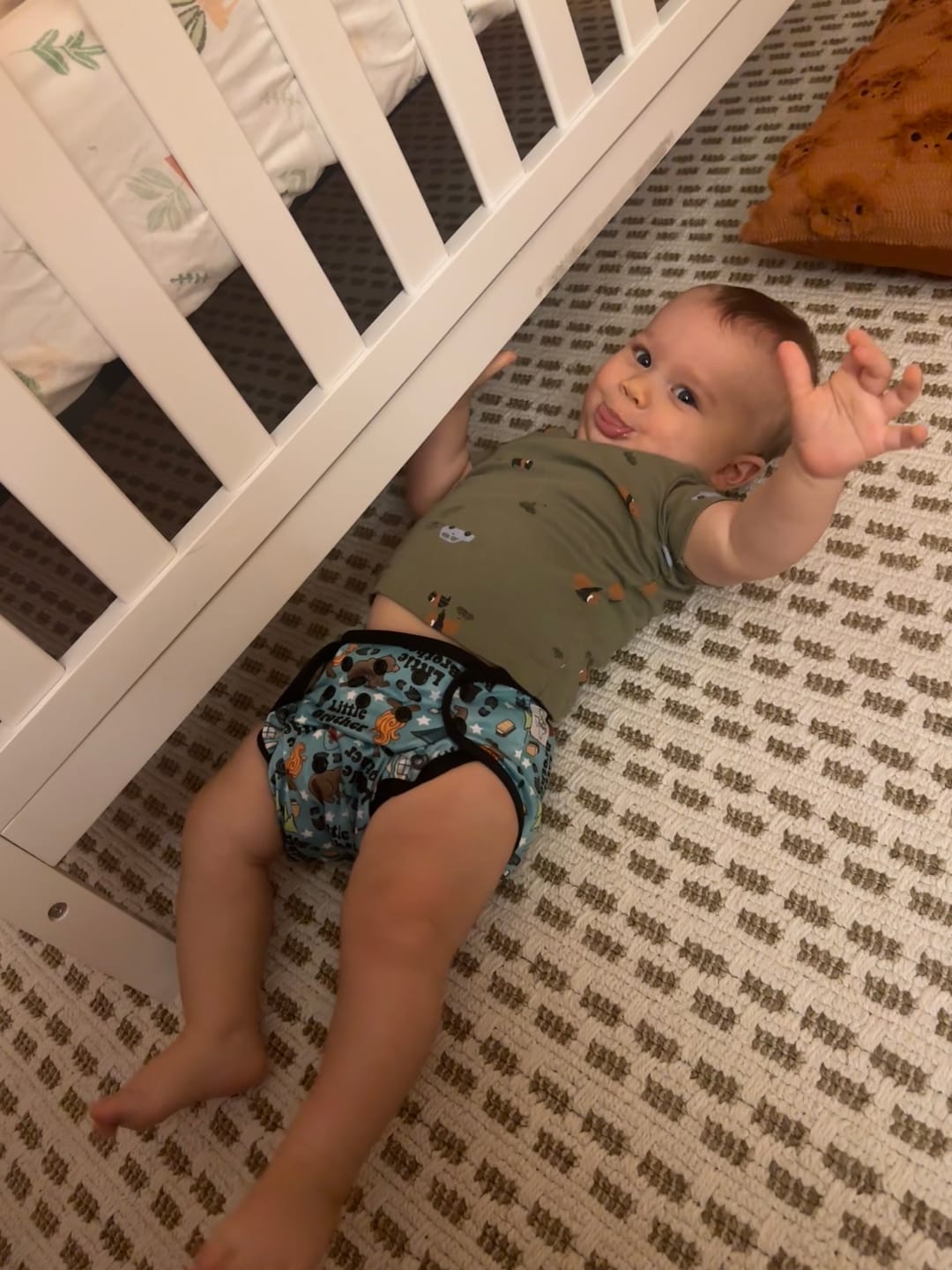 Customer photo review of One Size Cover Cloth Diaper