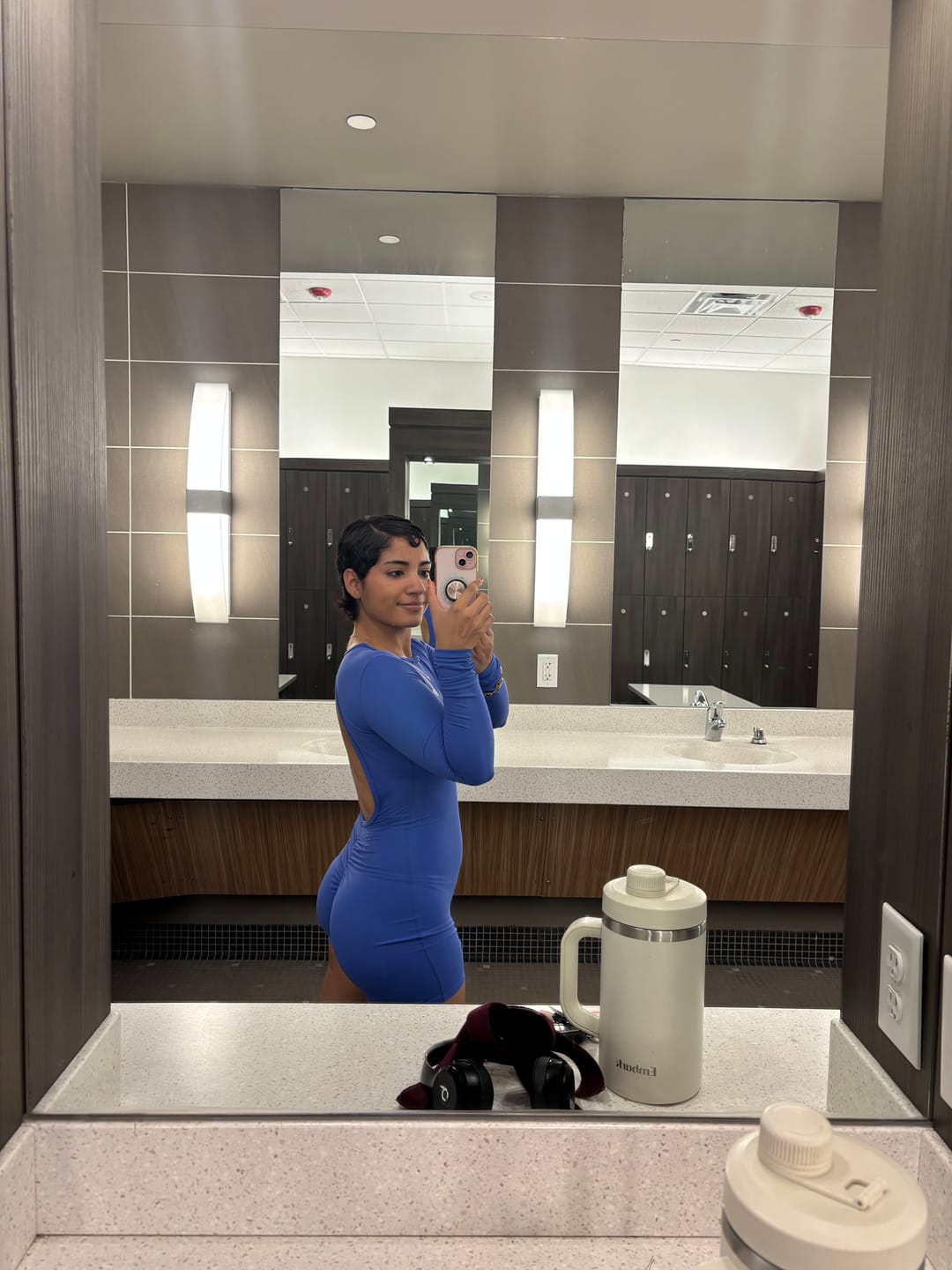 Customer photo review of Luxe Bodysuit Short