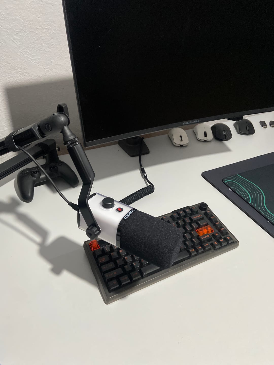 Customer photo review of Maono PD100X Dinamik Mikrofon