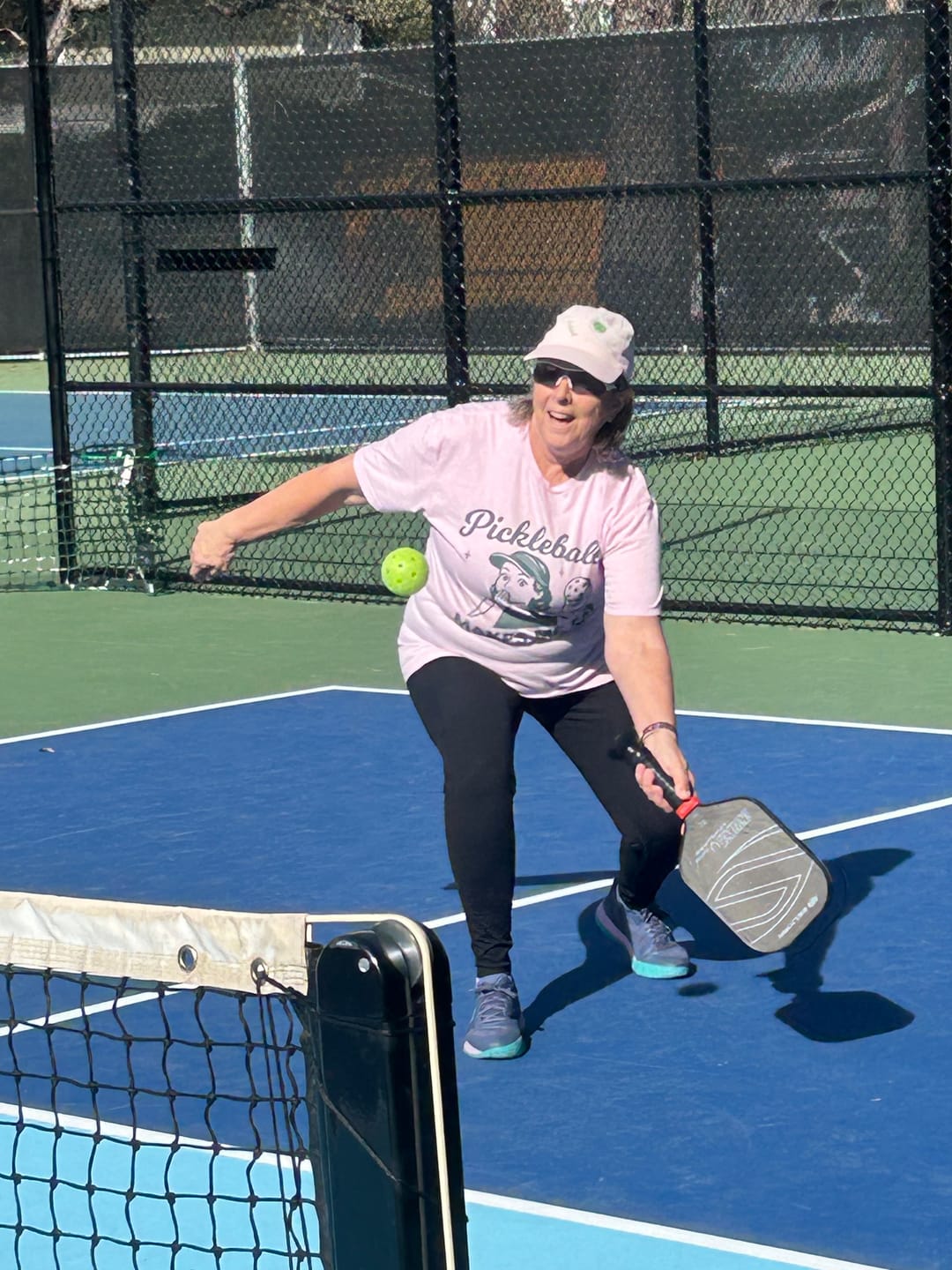 Customer photo review of Bad Words Pickleball T-Shirt