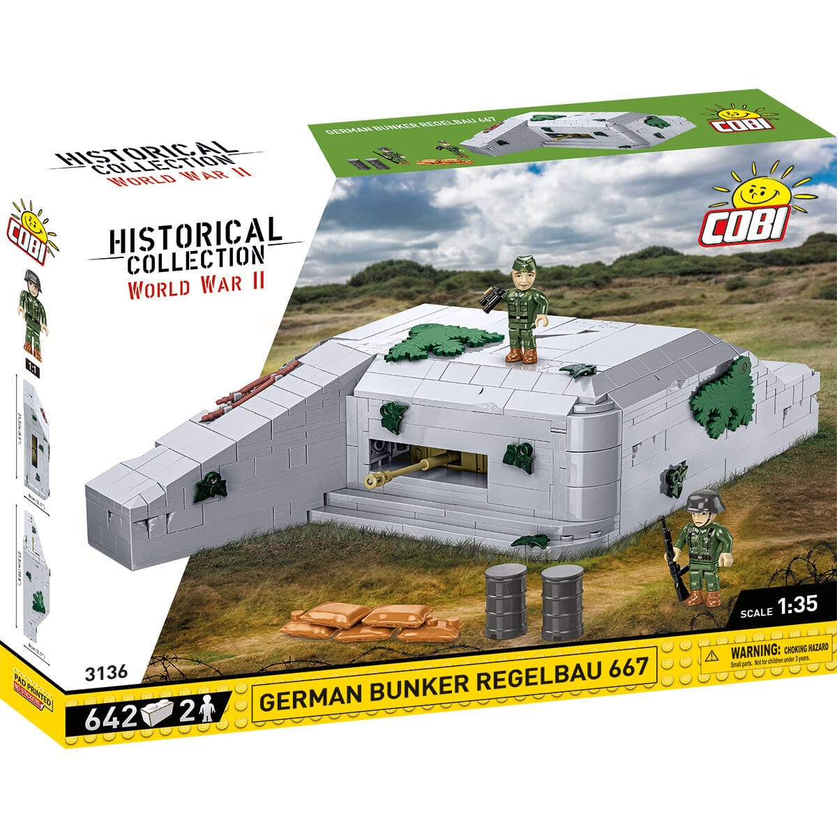 Customer photo review of COBI Regelbau 667 German Bunker : Set #3136