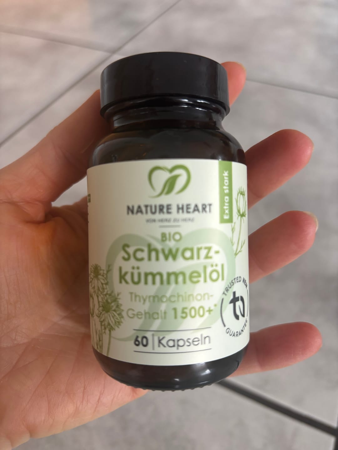 Customer photo review of BIO Schwarzkümmelöl 1500+ Thymochinongehalt