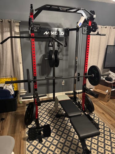 Customer photo review of HR05 Half Rack Functional Trainer