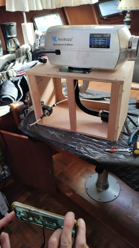 Customer photo review of Nordkapp™ 5m Extension Cord for Diesel Heater Control Panel (Wi-Fi model)