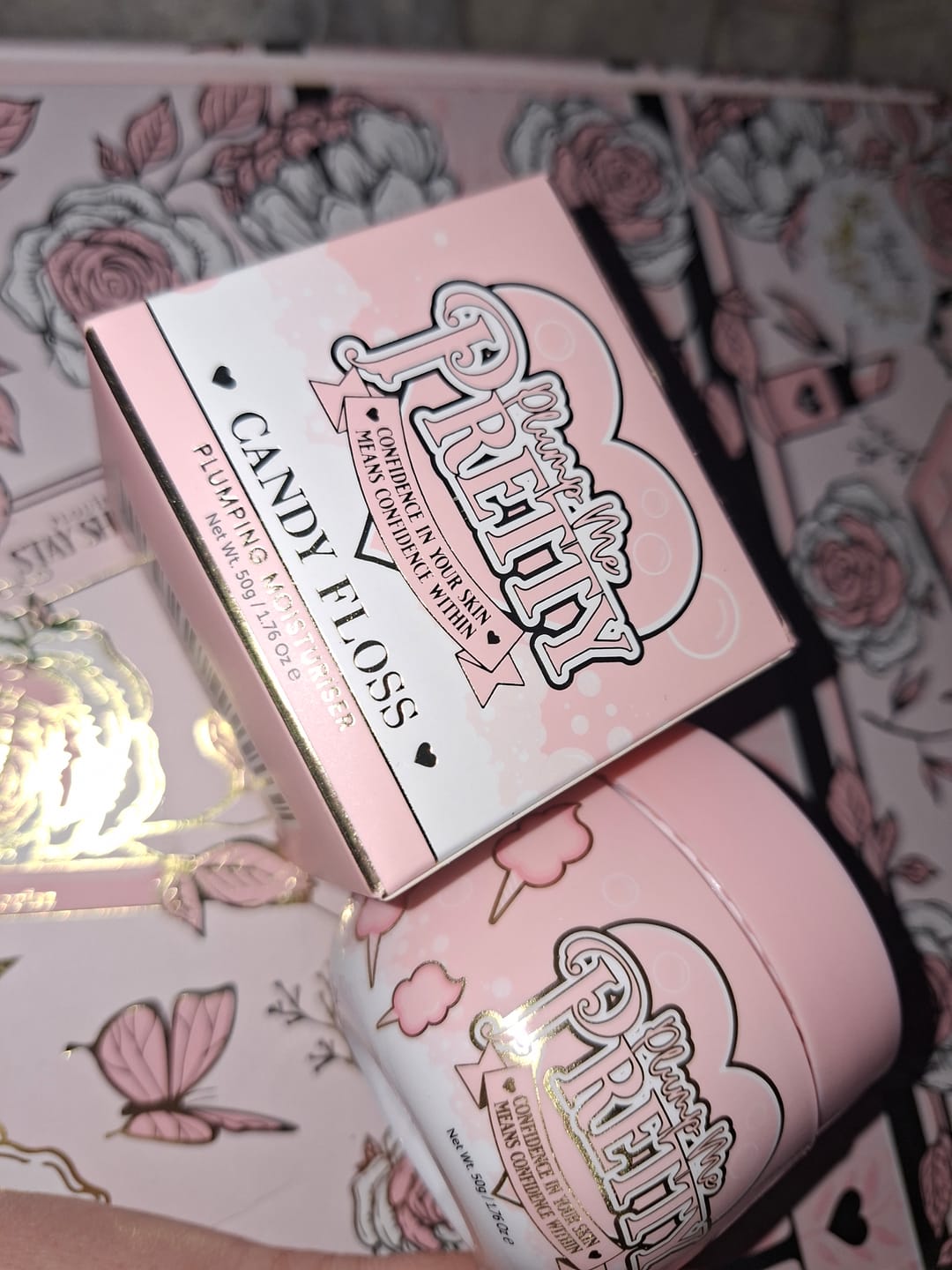 Customer photo review of P.Louise Plump Me Pretty Moisturizer