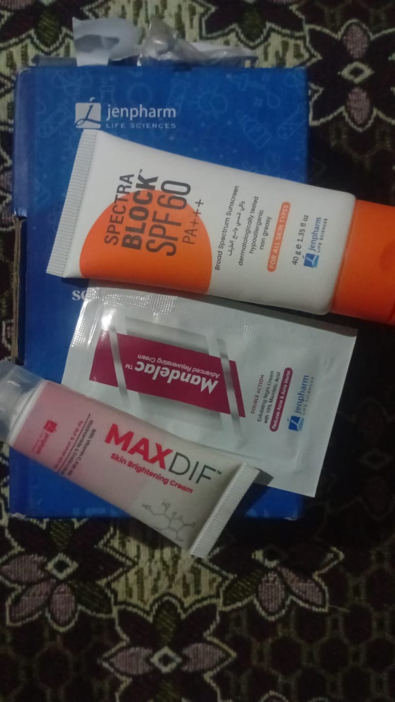 Customer photo review of Spectra Block SPF60