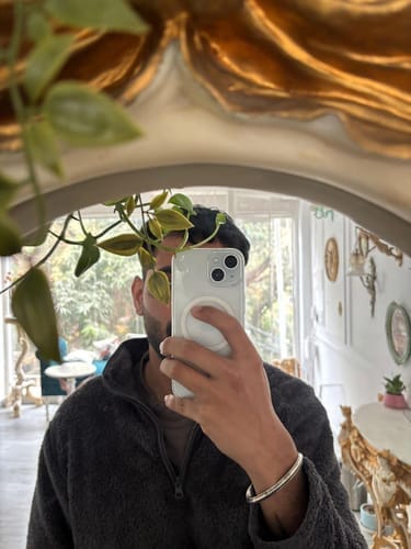 Customer photo review of Anti-Yellow Clear Case - Redmi Note 13 5G