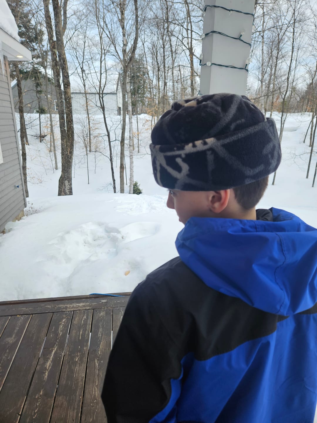 Customer photo review of Graffiti Beanie - Black