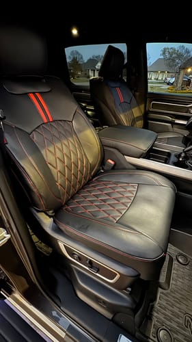 Customer photo review of Custom Fit Center Console Cover