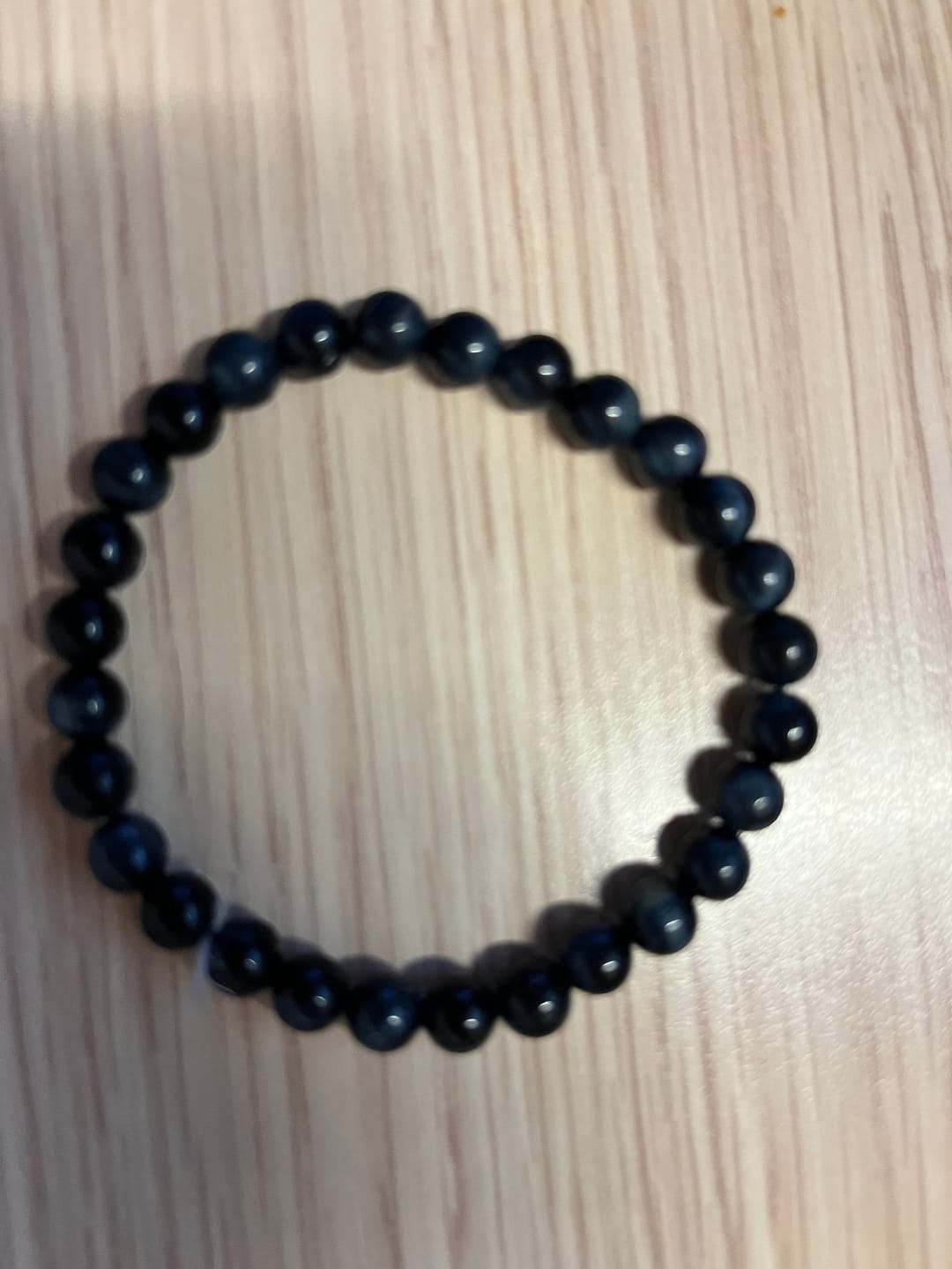 Customer photo review of Bracelet "Ange Gardien" en Oeil de Faucon