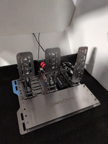 Customer photo review of Simsonn Plus X Racing Simulator Pedal with Baseplate