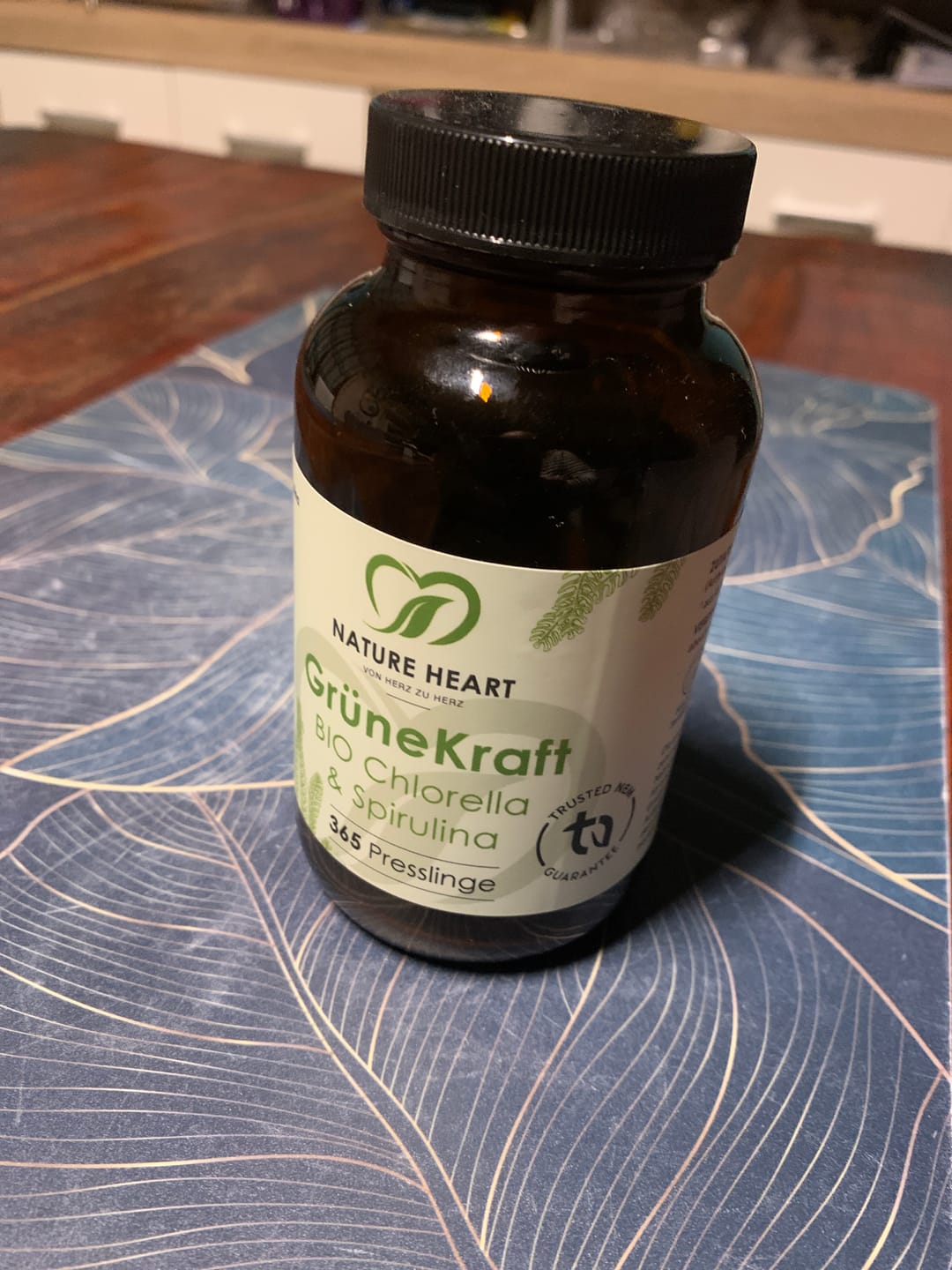 Customer photo review of Grüne Kraft - Bio Chlorella & Spirulina