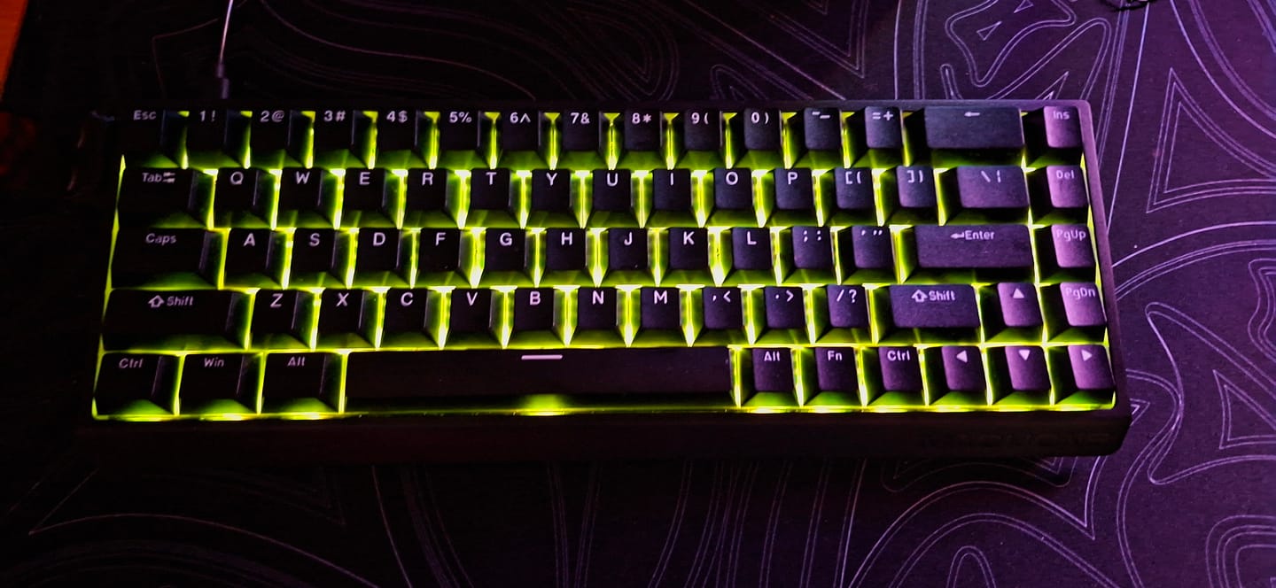 Customer photo review of FGG Madlions MAD60/68 Klavye (Manyetik Switch / HE)