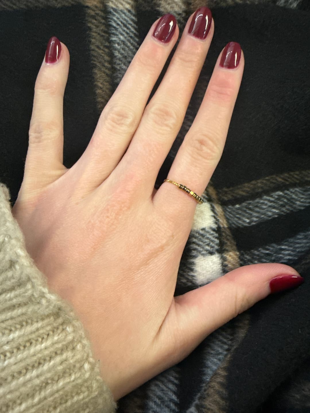 Customer photo review of Alison Fidget Ring