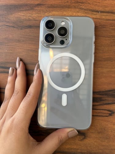 Customer photo review of Anti-Yellow Clear Case Oppo F Series