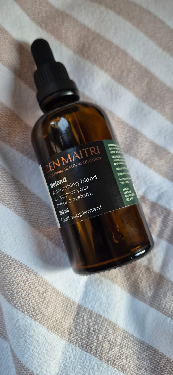 Customer photo review of Defend – Immune Support Herbal Tincture, 100ml