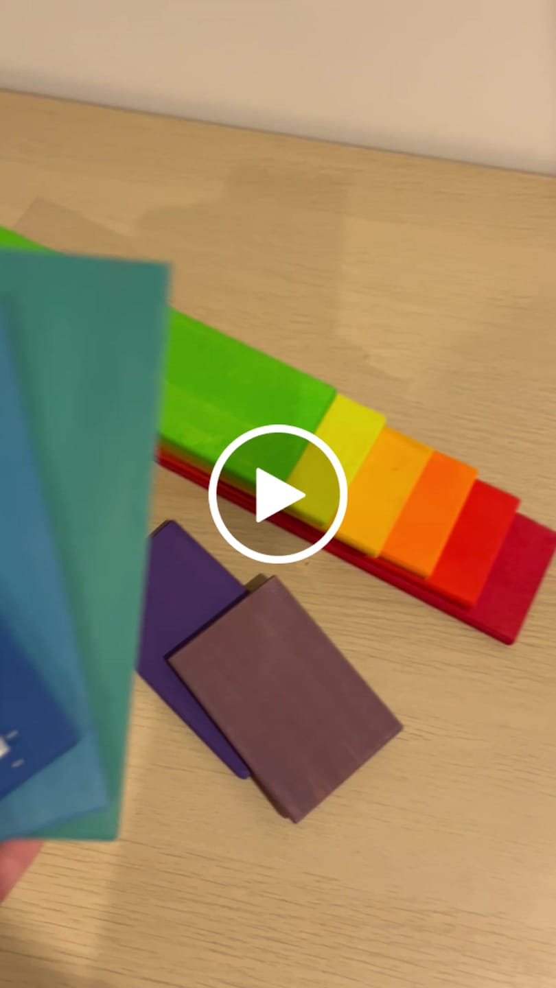 Customer video review of LaLaLull Australia® Rainbow Building Boards- 11 Pcs