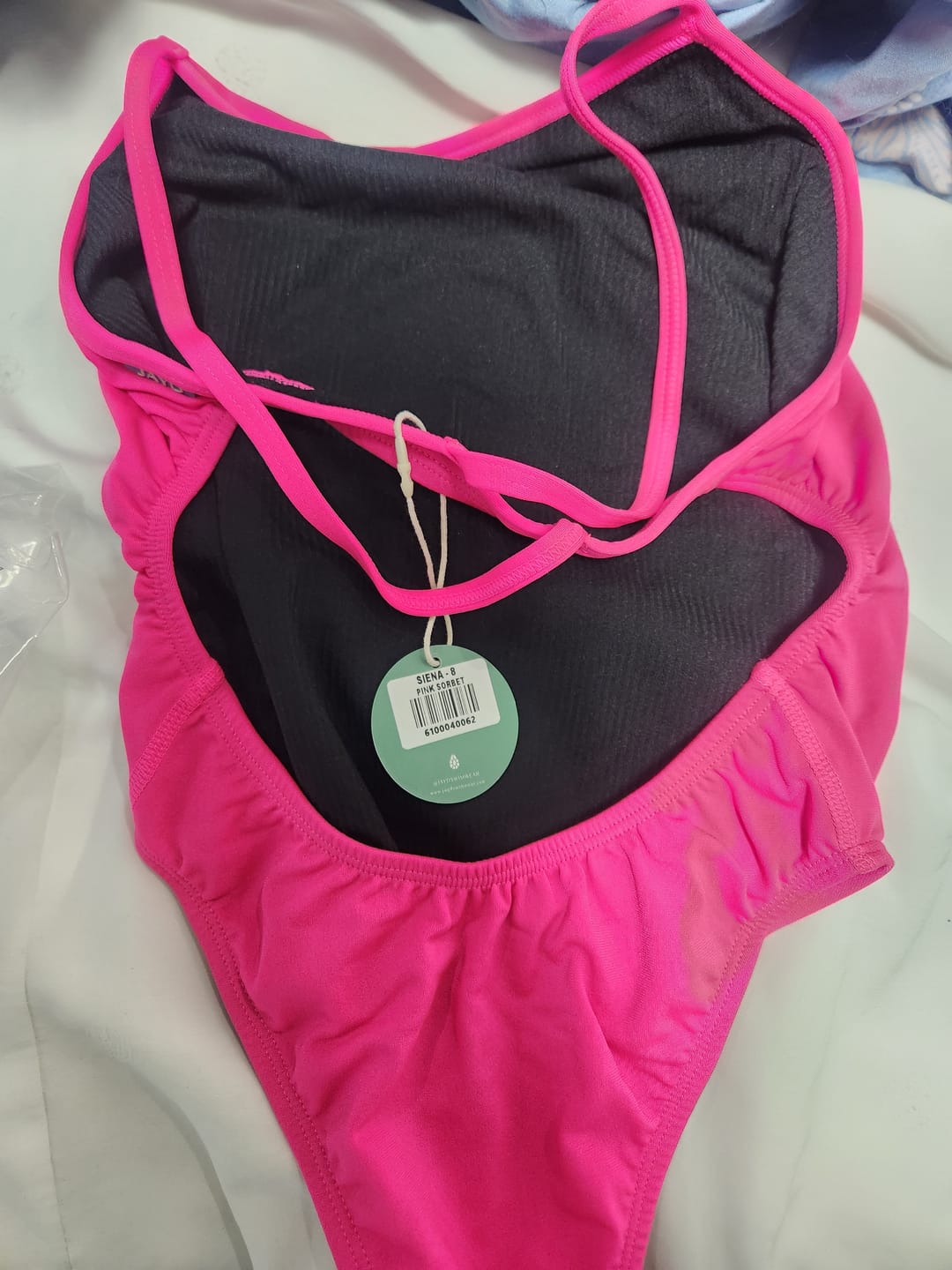 Customer photo review of SIENA ONE PIECE - Pink Sorbet