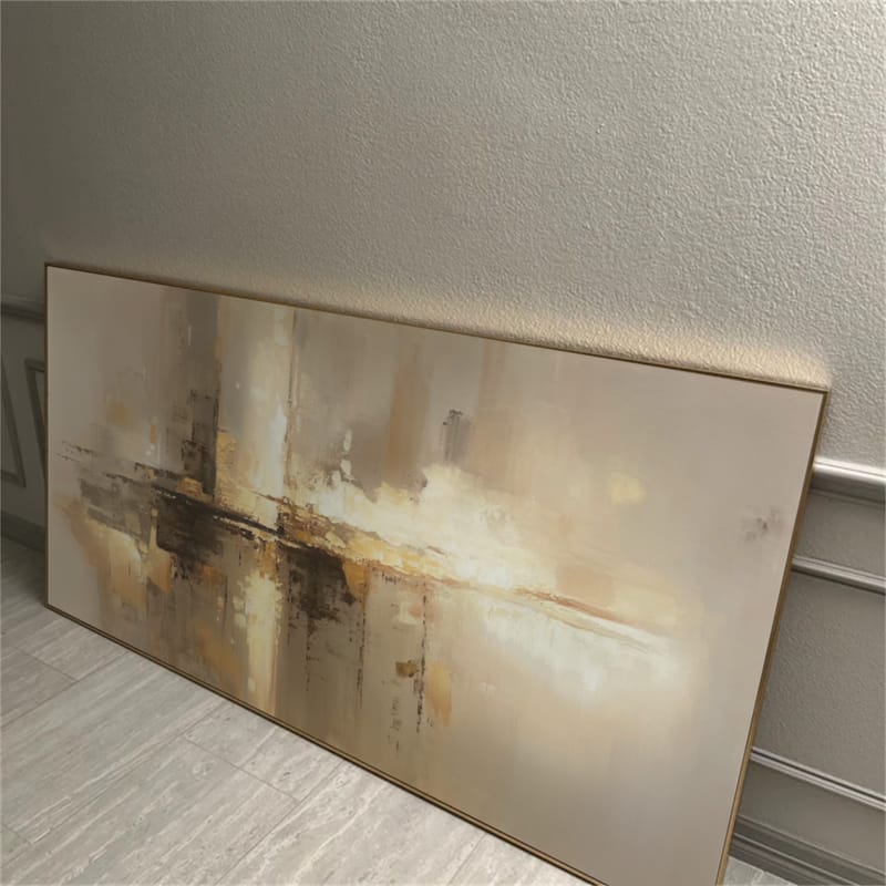 Customer photo review of Abstract Canvas Wall Art #AP264