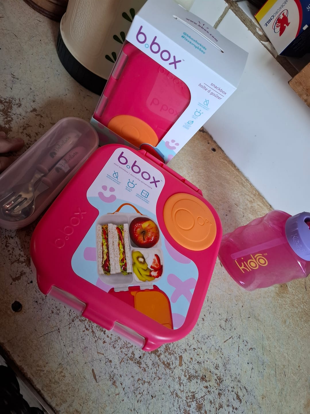 Customer photo review of Mini Lonchera b.box