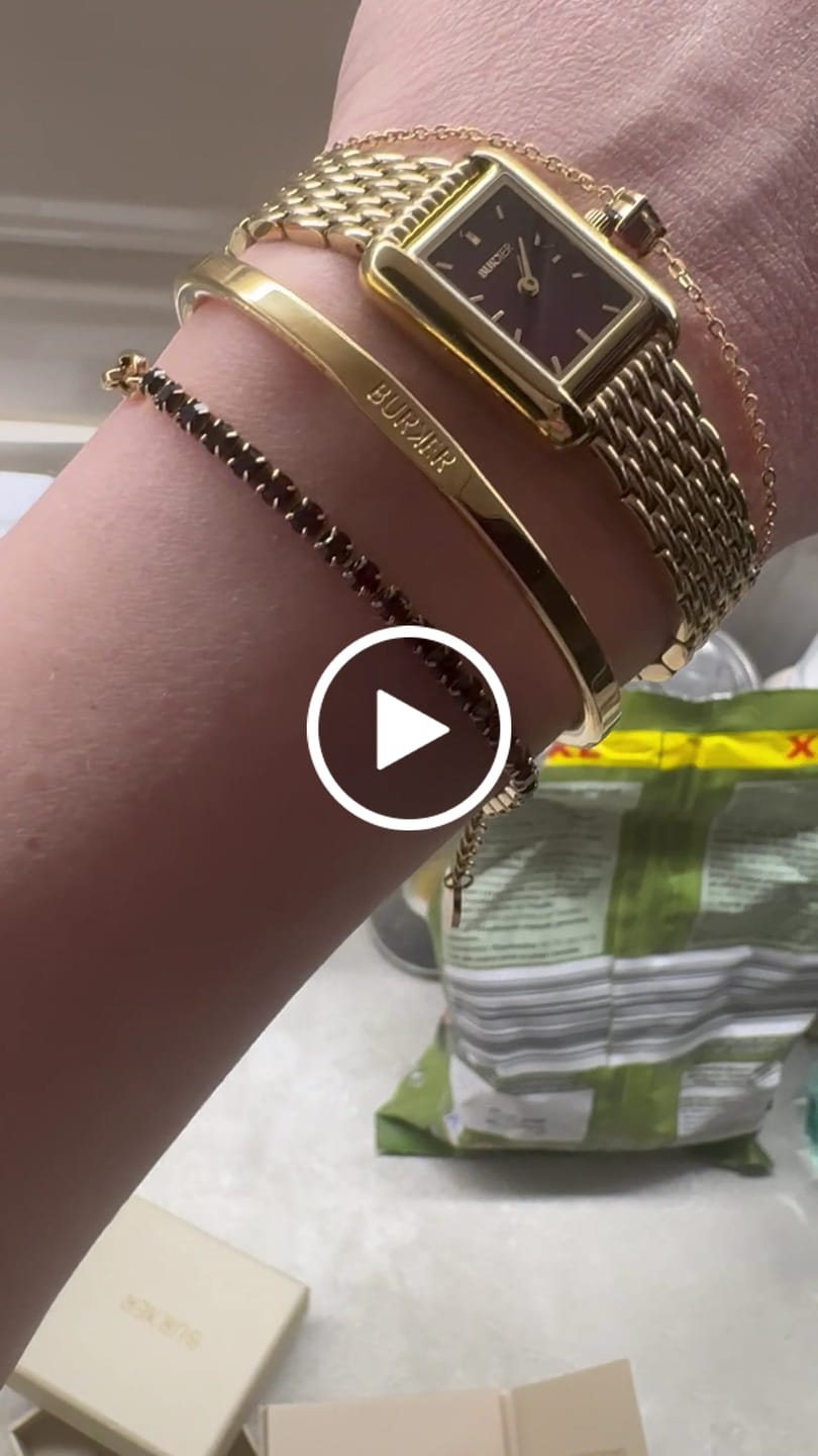 Customer video review of Olivia Petite Gold Burgundy