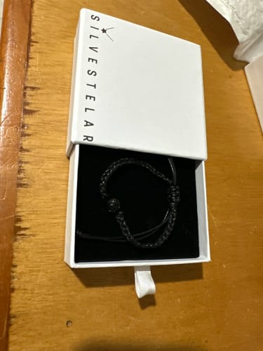 Reseña con foto de un cliente sobre Pulsera con Foto Dentro "Mágica"