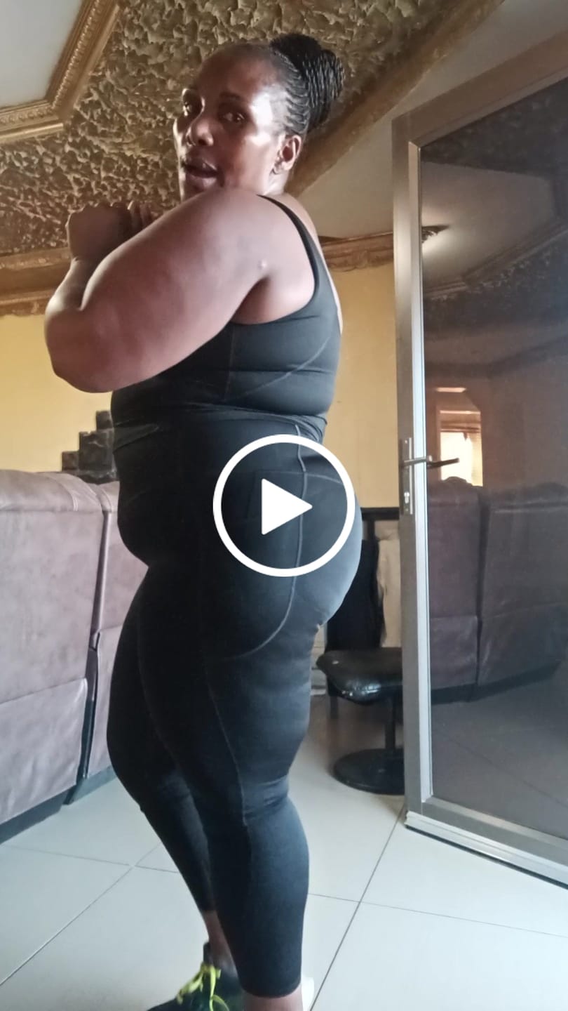 Customer video review of Two Pieces Butt Shaping Activewear Sets