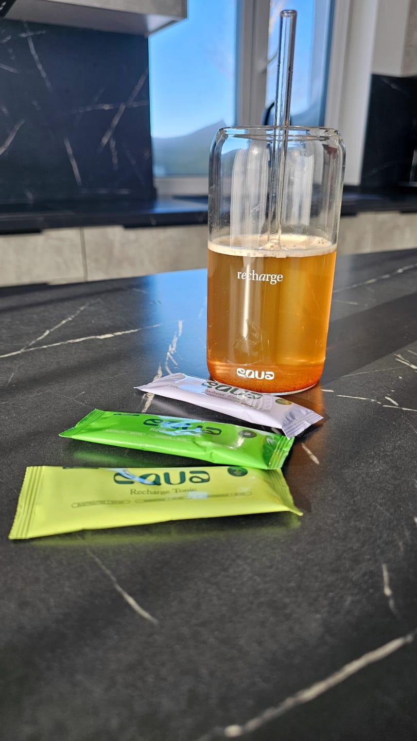 Customer photo review of Stiklinė Recharge + šiaudelis