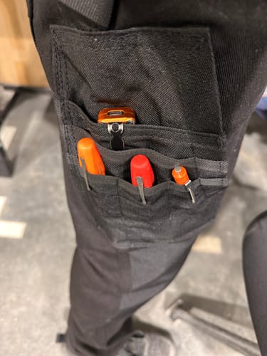 Customer photo review of RX-1 Relaxed Pro Pants Blackout