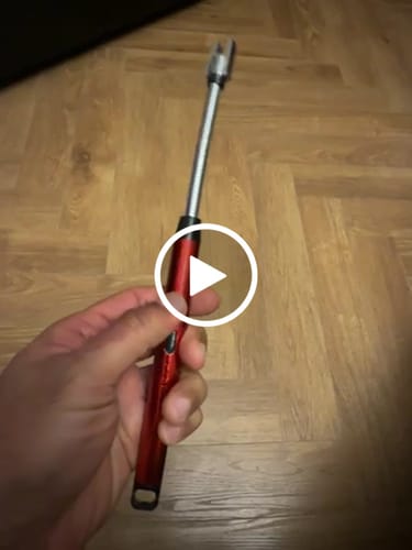 Customer video review of Flexible Rechargeable Electric Lighter - Lot Imported