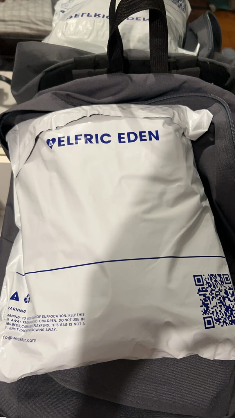 Customer photo review of Aelfric Eden Double Waist Baggy Sweatpants