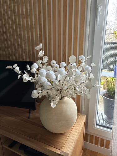 Customer photo review of Terra vase - Beige