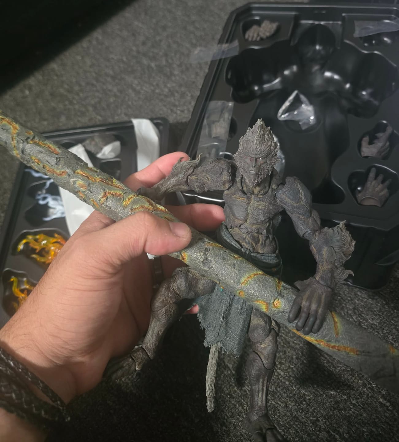 Customer photo review of Black Myth: Wukong -  Stone Monkey 1/12 Scale Figure