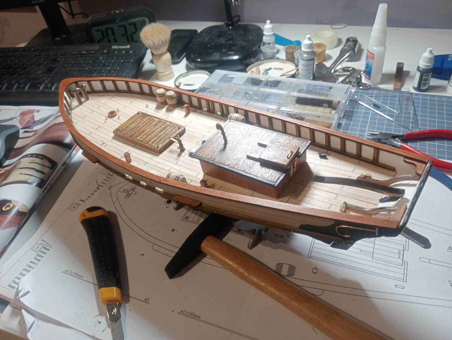 Customer photo review of Maqueta Barco Polaris Starter Pack