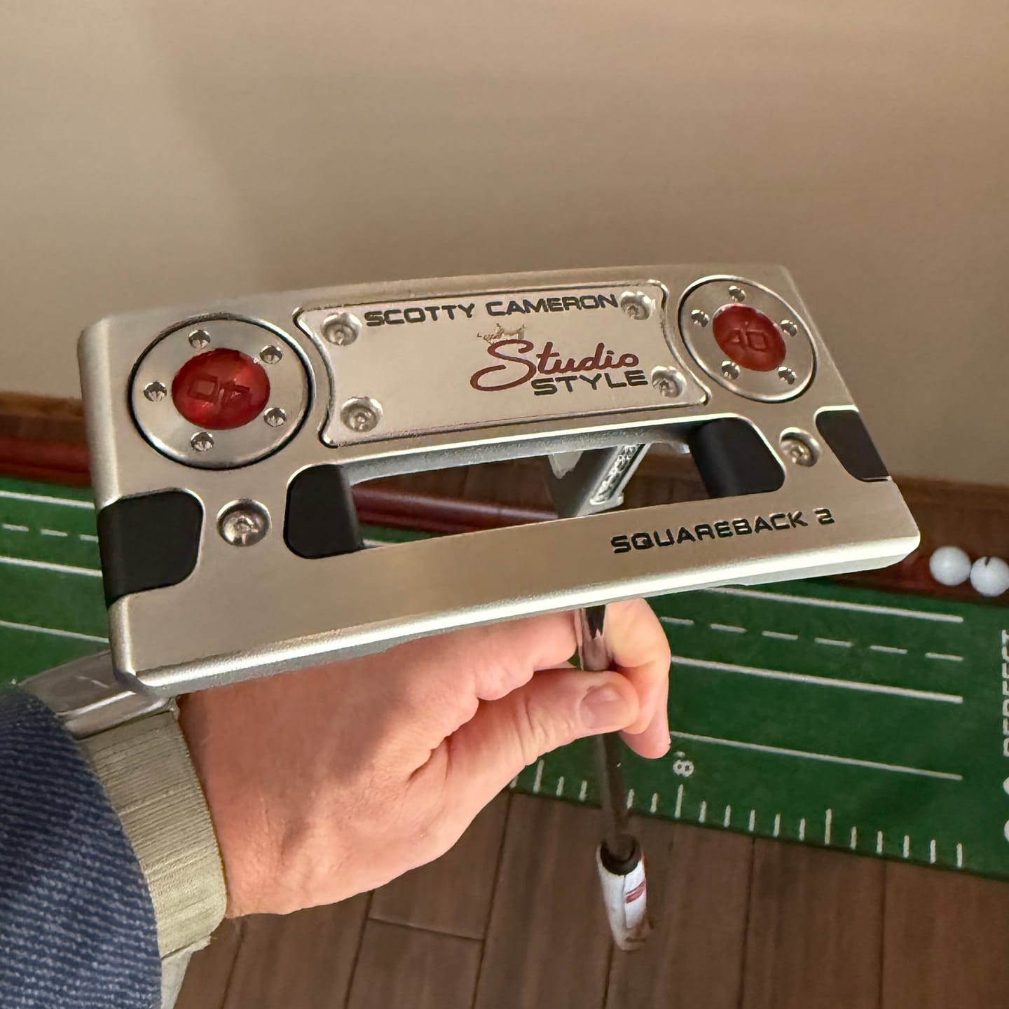 Customer photo review of Custom Putter Weights Set – Compatible with Titleist Scotty Cameron